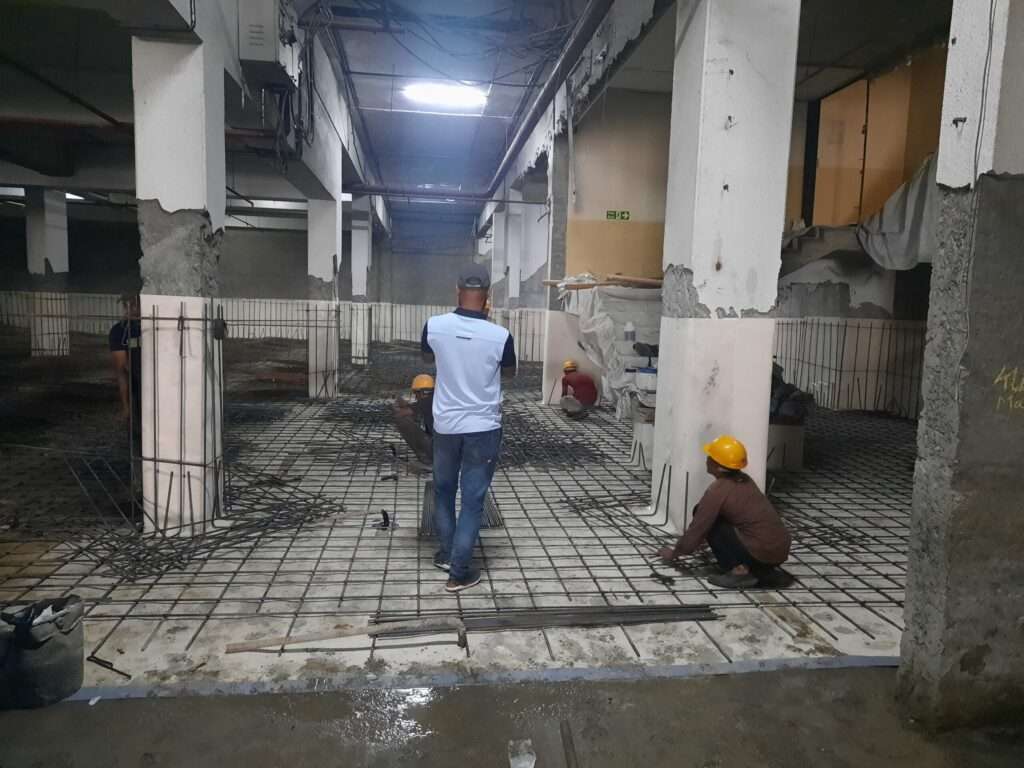 Rock anchoring with Hilti chemical(ALL Chemicals) gallery